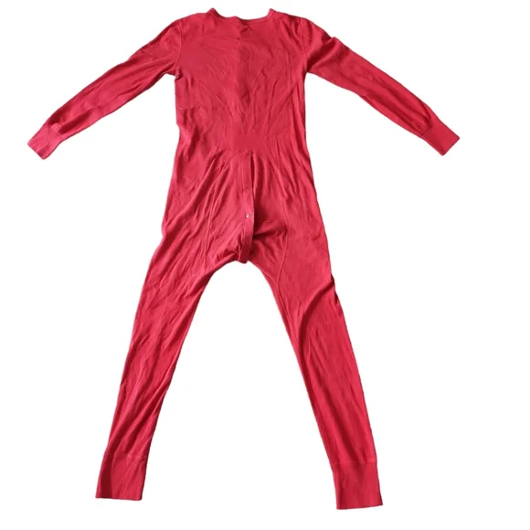 SOLD Carhartt Red Union Suit M - Picture 2 of 4